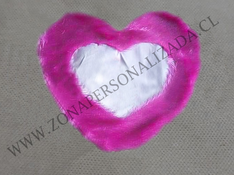 Cojin Fucsia Corazon