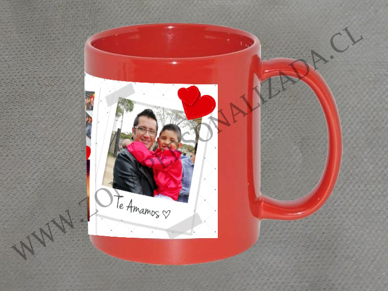 Tazon Full Color Rojo