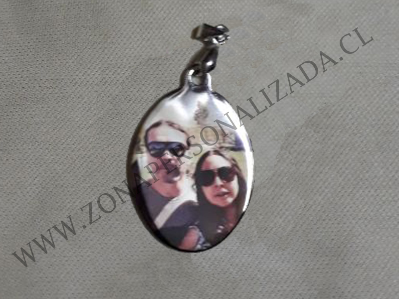 Medallas Ovaladas Doradas o Plateadas