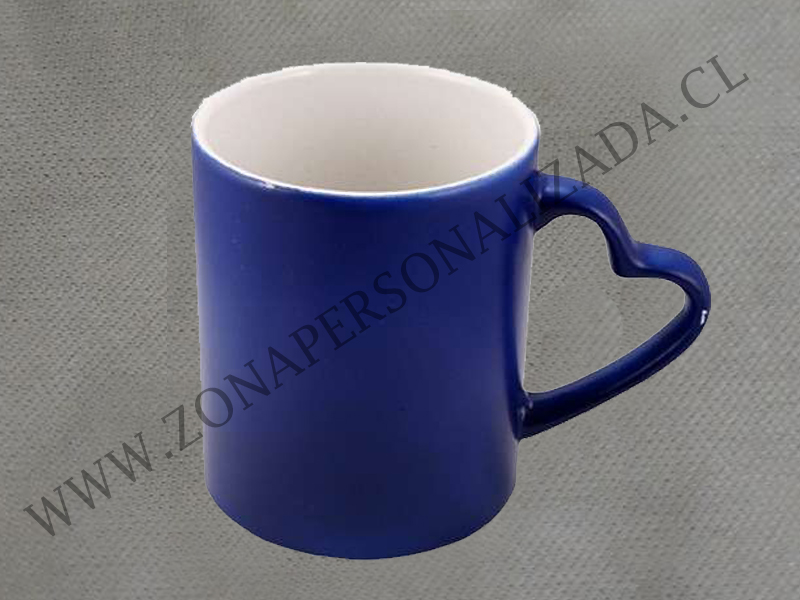 Tazon Magico Azul Asa Corazon