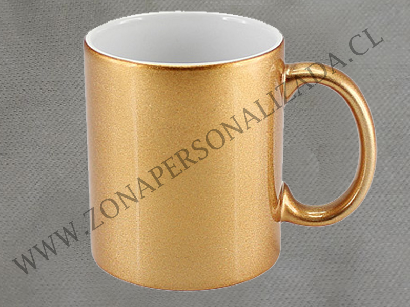 Tazon Metalizado Dorado